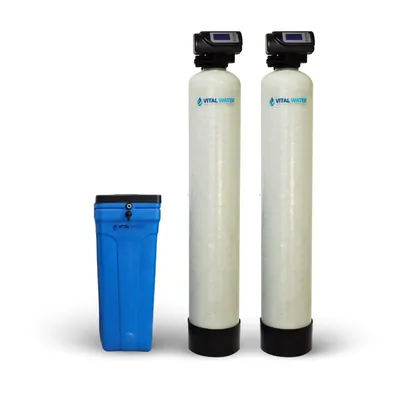 Ablandador automático twin Vital Water 4000 LCD por volumen