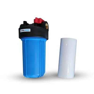 Big Filter 4,5" × 10" con cartucho de polipropileno (hasta 3.000 l/h)