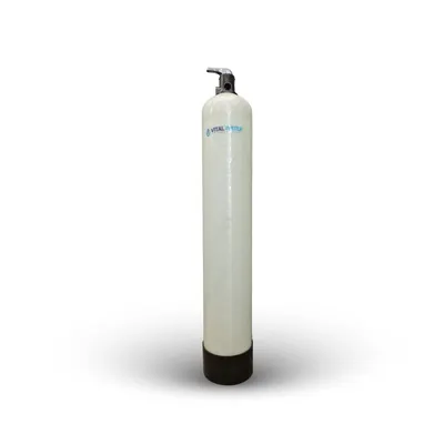 Filtro multimedia de carbón activado granular 3.100 l/h manual (tanque 16" × 65")