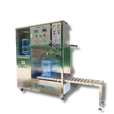 Planta envasadora 4 en 1 de 500 l/h