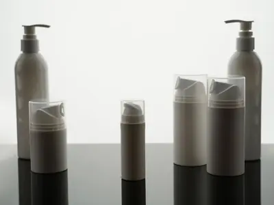 Envases de productos cosméticos